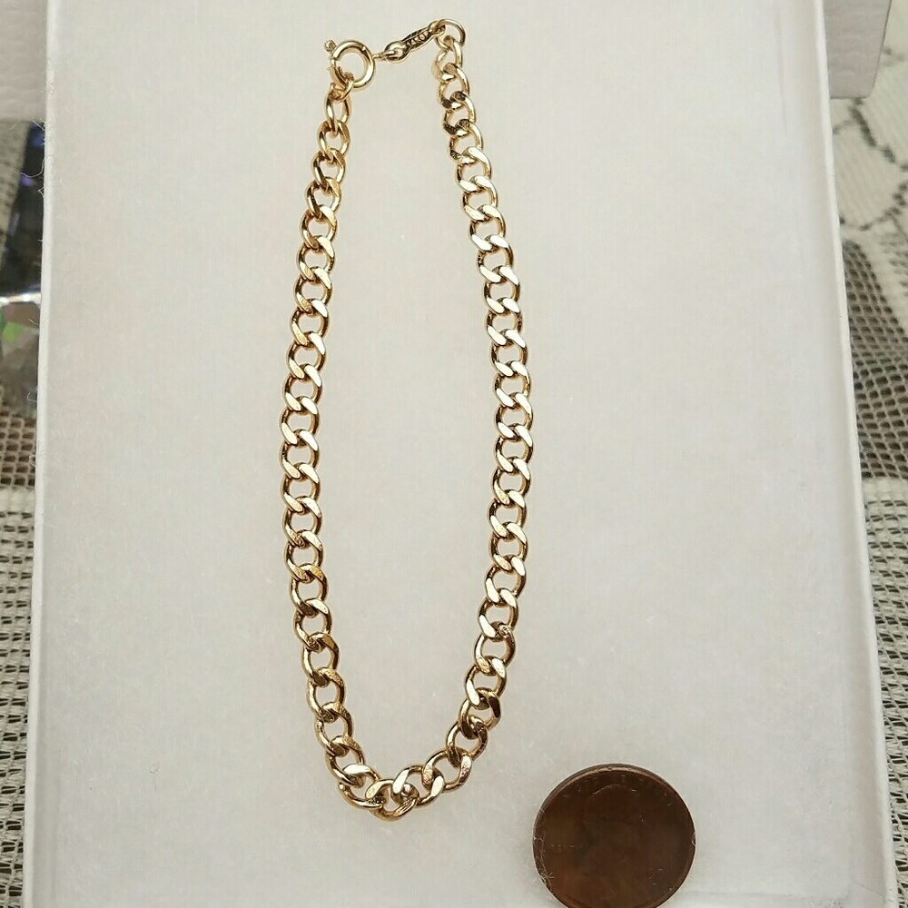 New 14K Gold Filled Bracelet Women Men Unisex